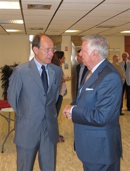 El Consejero José Juan Díaz Trillo Y José Luis García Palacios
