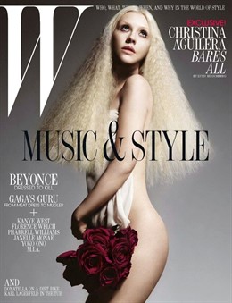 Chrisitna Aguilera En La Portada De W Magazine