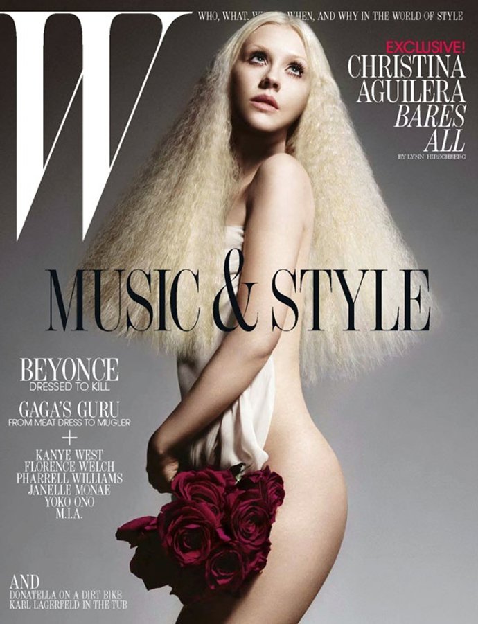Chrisitna Aguilera En La Portada De W Magazine