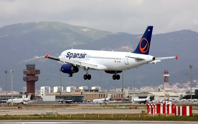 Avión de Spanair
