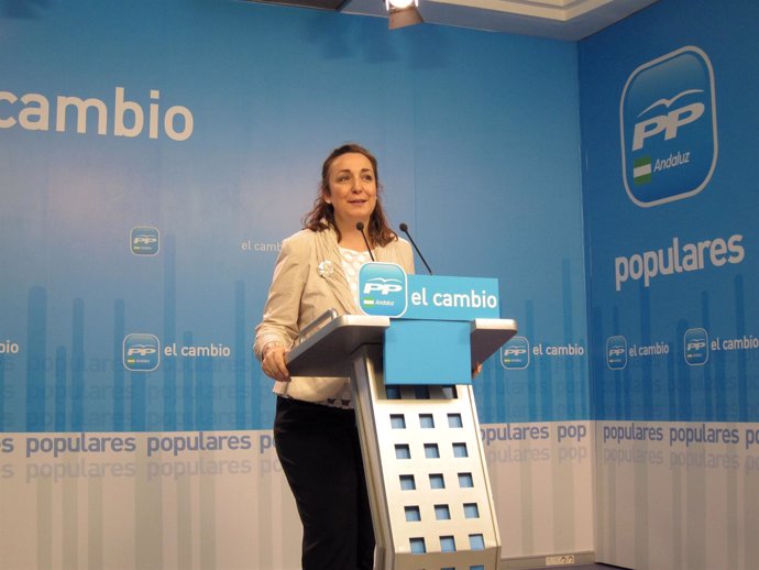 La Portavoz De Sanidad Del PP En El Parlamento Andaluz, Ana María Corredera