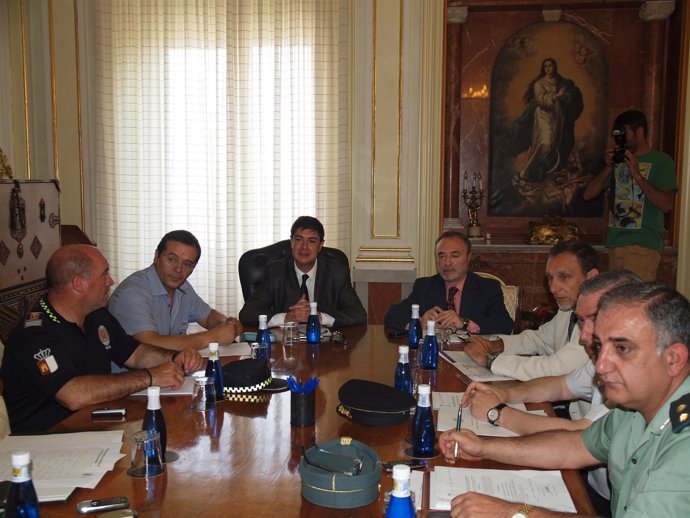 Reunión De Seguridad En Cuenca    