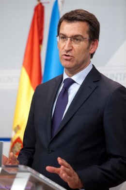 Alberto Núñez Feijóo comparecerá en rolda de prensa para dar conta dos asuntos t