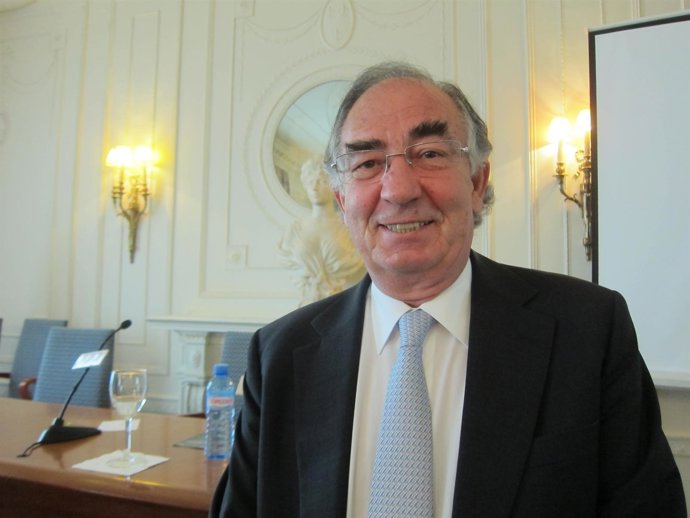 El Presidente De Ibercaja, Amado Franco