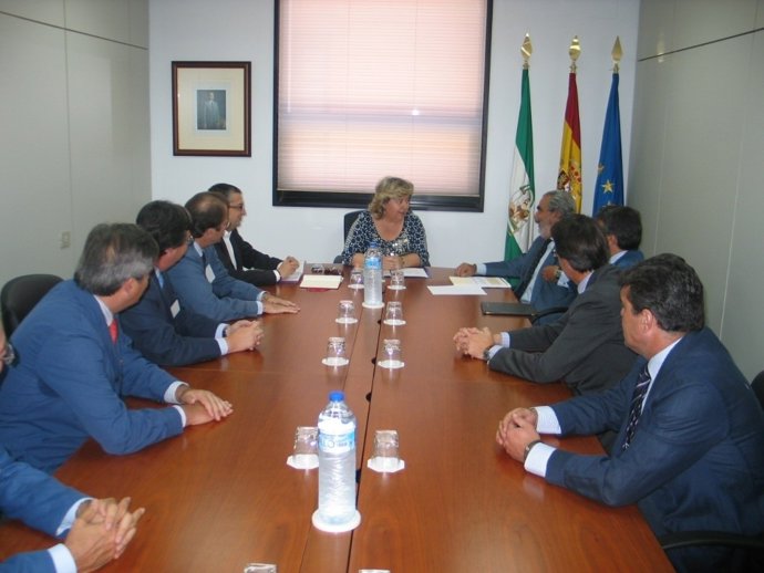 Reunión De La Consejera De Agricultura Con La IGP 'Brandy De Jerez'