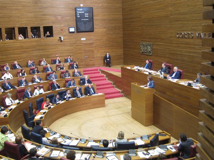 Marga Sanz Interviene En El Debate De Investidura De Camps.