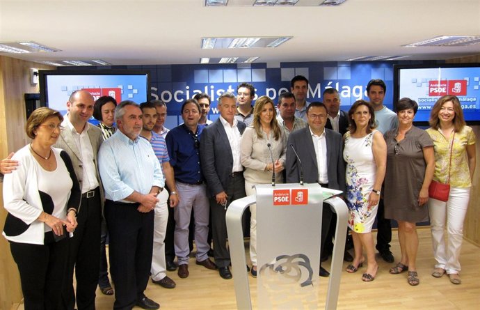 La Secretaria De Organización Del PSOE-A, Susana Díaz, Reunida Con Alcaldes 