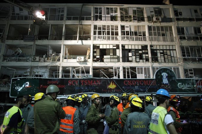 Explosión De Gas En Un Edificio De Netanya (Israel)