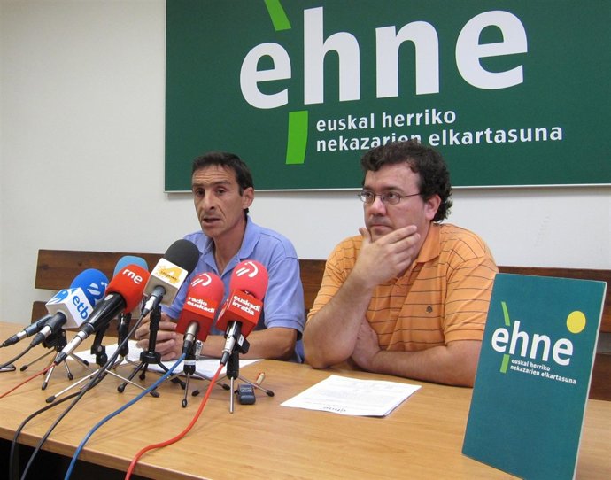 Ignacio Gil Y Jesús García, Del Sindicato Agrario EHNE.