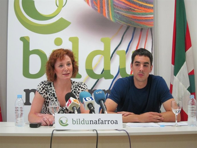 Eva Aranguren Y Peio Martínez De Eulate.