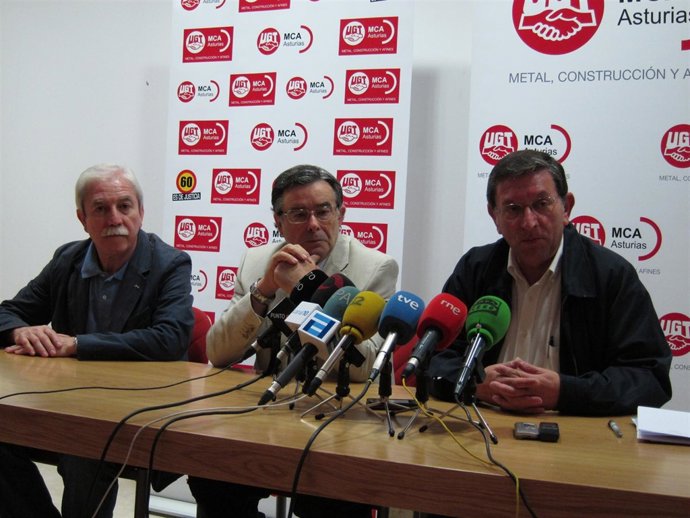 Rueda De Prensa De Rueda De Prensa Del Secretario General De UGT Asturias, El Se