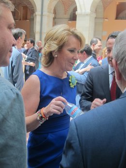 Esperanza Aguirre En La Toma De Posesión De Sus Consejeros