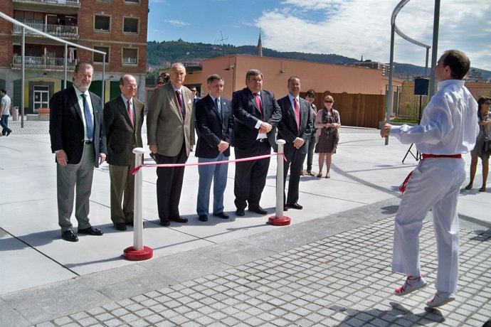 Iñaki Azkuna, José Luis Sabas, Txema Oleaga, Ángel María Nieva E Ibon Areso