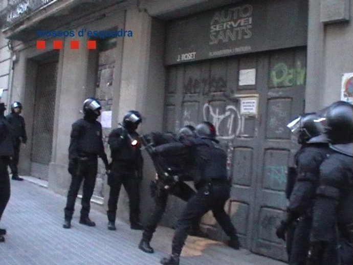 Desalojo En Barcelona