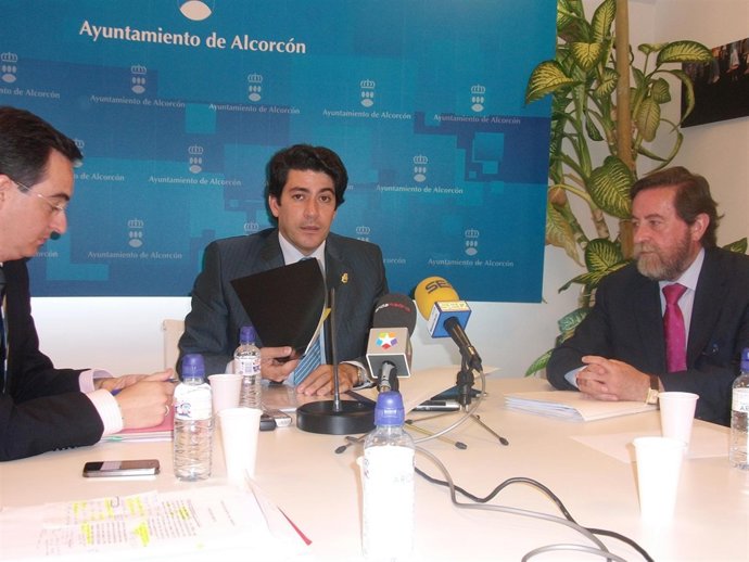 El Alcalde De Alcorcón, David Pérez.