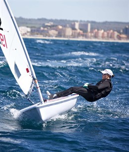 La regatista española Blanca Manchón