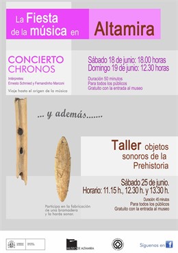 Cartel Fiesta Música En Altamira
