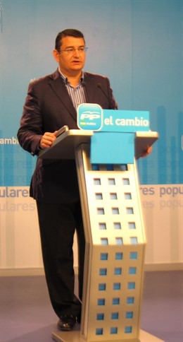 El Secretario General Del PSOE-A, Antonio Sanz, Hoy En Rueda De Prensa