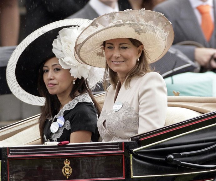 Carole Middleton En Las Carreras De Ascot
