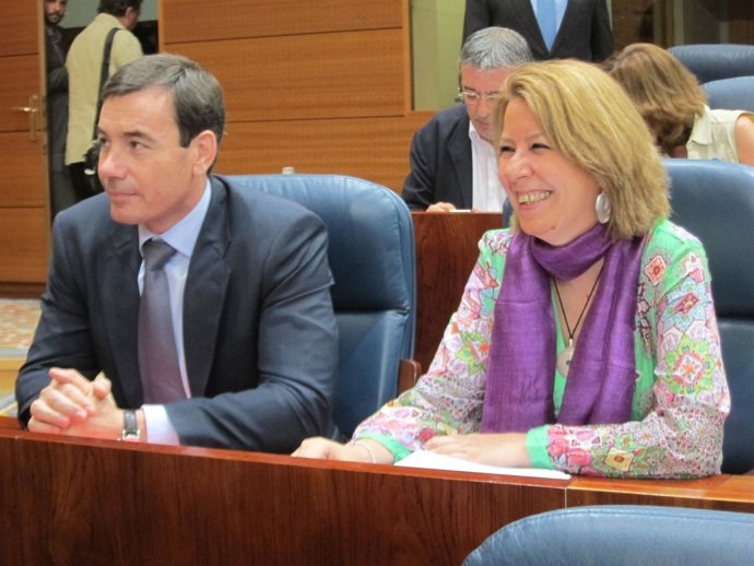 Tomás Gómez En Su Escaño De La Asamblea