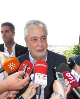 El Presidente De La Junta De Andalucía, José Antonio Griñán