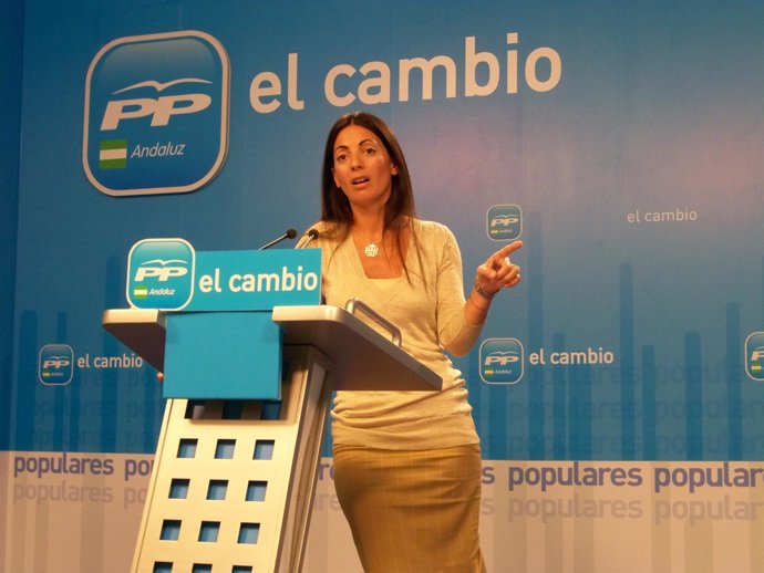 La Portavoz Del PP-A, Rosario Soto, En Rueda De Prensa