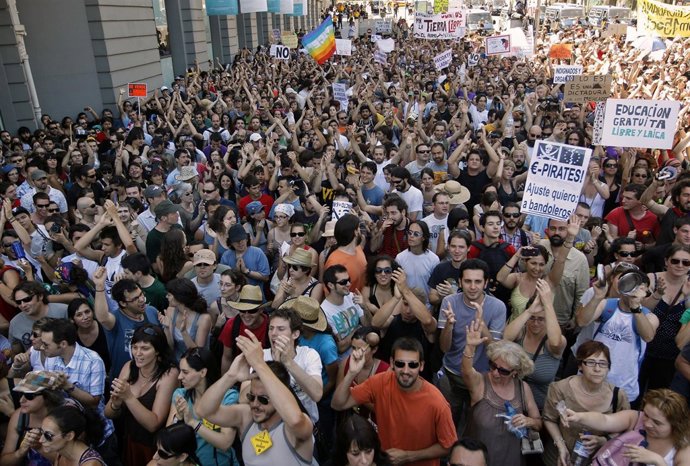 Multitudinaria Manifestación En Madrid El 19 De Junio