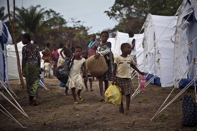 Refugiados en Costa de Marfil 