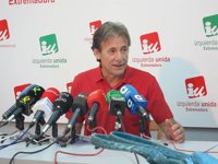 IU Extremadura avisa que no han dado nada al PP aunque han facilitado su gobierno por el problema de confianza del PSOE