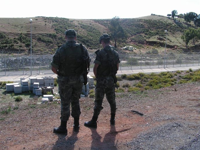  Perímetro fronterizo de Ceuta