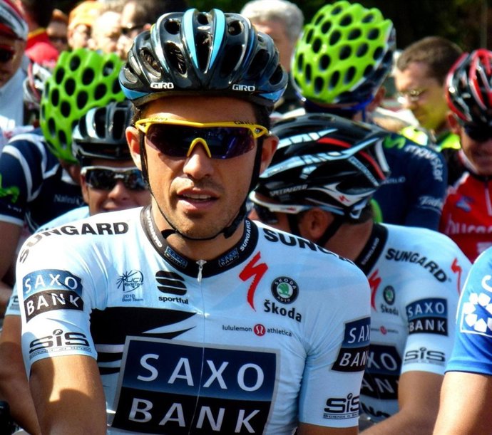 Alberto Contador, En Castilla Y León