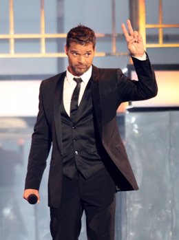 El cantante Ricky Martin 