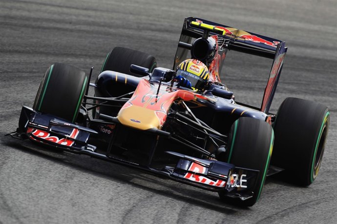 El piloto español de Fórmula 1 Jaime Alguersuari