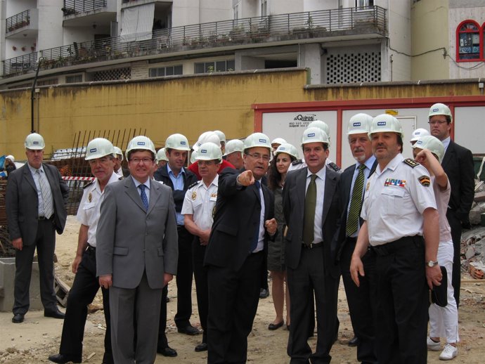 Visita Obras De La Comisaría De Policía De Vigo.