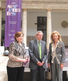 Tomás, Ariño Y Beneyto Presentan El Festival 'Serenates'