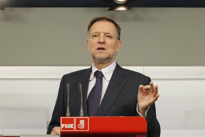 Marcelino Iglesias en Rueda De Prensa