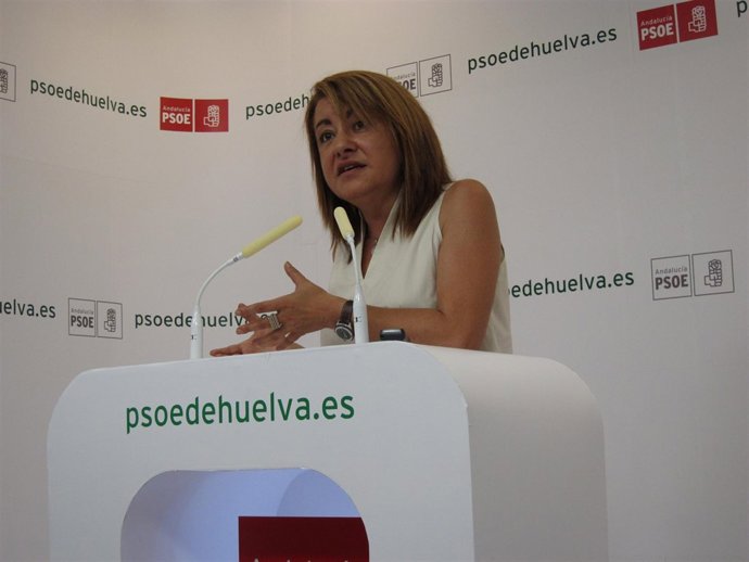 La Vicesecretaria General Del PSOE De Huelva, Antonia Moro.