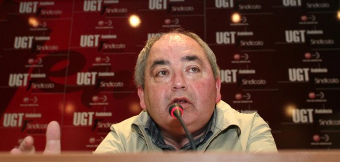 El Secretario General De UGT-A, Manuel Pastrana.