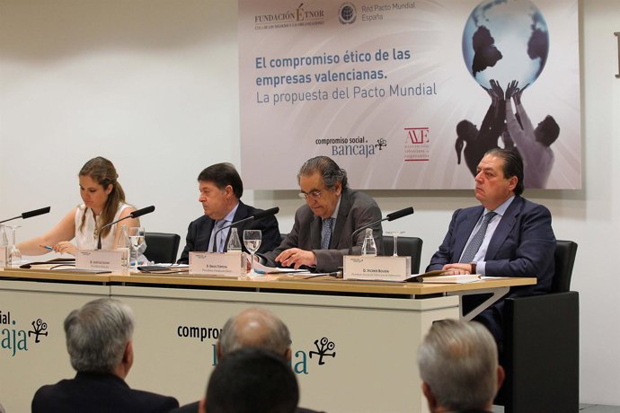 Garro, Olivas, Tortosa Y Boluda En La Jornada Sobre El Pacto Mundial.
