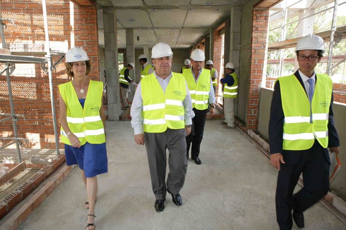 El Presidente De La Diputación, Salvador Pendo, Visita Las Obras 