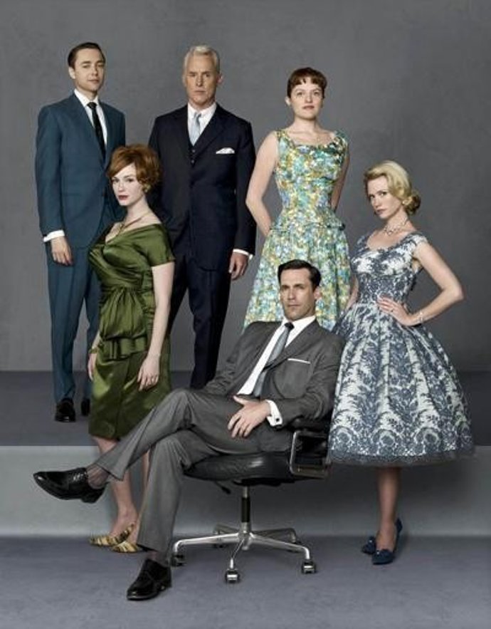 Reparto de la aclamada serie Mad Men