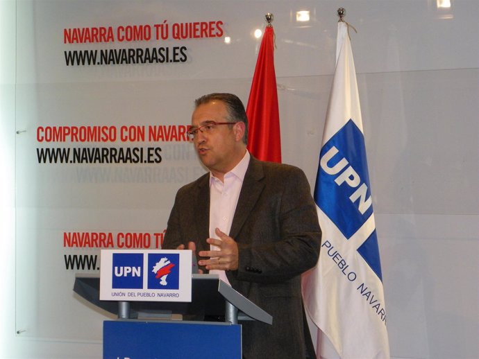 Enrique Maya, candidato de UPN a la Alcaldía de Pamplona