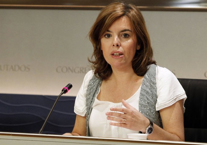 Soraya Sáenz De Santamaría En El Congreso