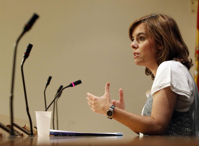 Soraya Saénz De Santamaría En El Congreso