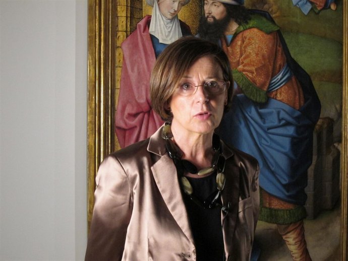 Ángeles Albert, En La Presentación De 'Primitivos' En Valladolid