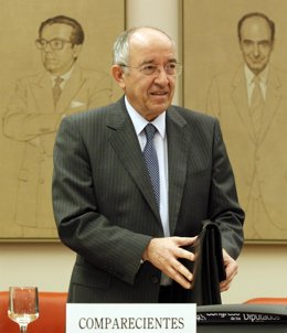 El Gobernador Del Banco De España, Miguel Ángel Fernández Ordóñez