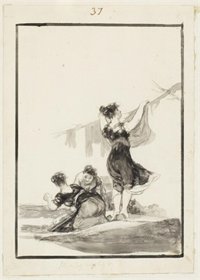 Se subasta el dibujo de Goya que fue "tesoro nacional" de Francia