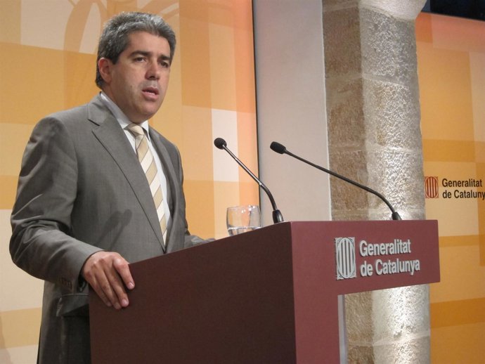 El Portavoz Del Govern, Francesc Homs