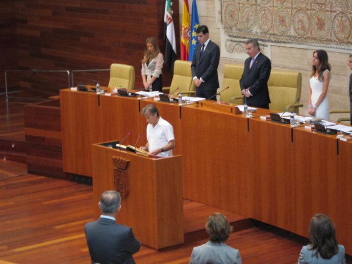 Escobar Jurando El Cargo
