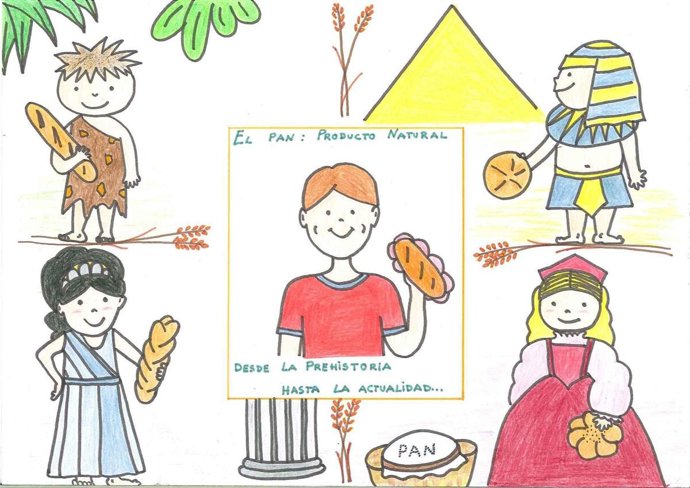 Ganador Del Primer Premio Del Concurso 'Mejor Con Pan'